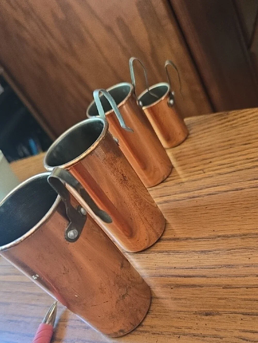 Copper Measuring Cup Set - Copper Finish